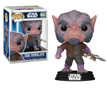 Figurka Funko POP POP Star Wars: The Mandalorian & Grogu - Zeb Orrelios
